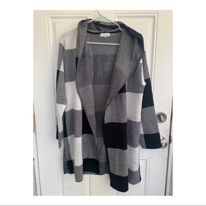 Calvin Klein cardigan with hood